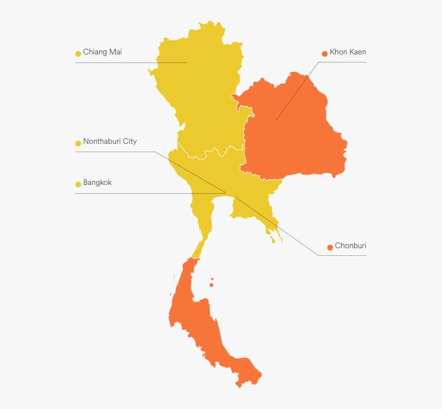 Map Thailand Vector Clipart, HD Png Download, Free Download
