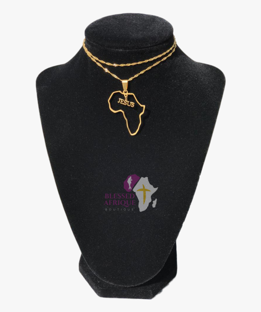 Africa With Jesus Clipped Rev 1 - Chain, HD Png Download, Free Download
