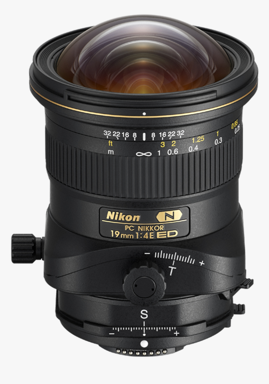 Pc Nikkor 19mm F/4e Ed - Lente Nikon Pc 19mm, HD Png Download, Free Download