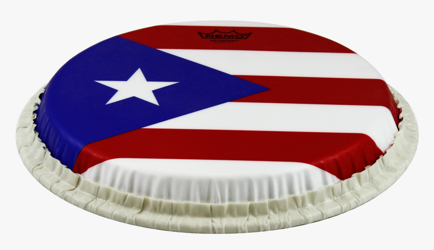 Remo Tucked Skyndeep Conga Drumhead-puerto Rican Flag - Flag, HD Png Download, Free Download