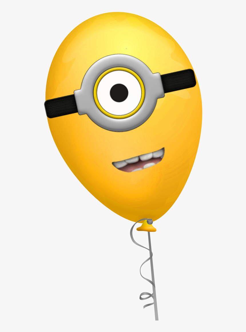 Minions Birthday Balloons Png, Transparent Png, Free Download