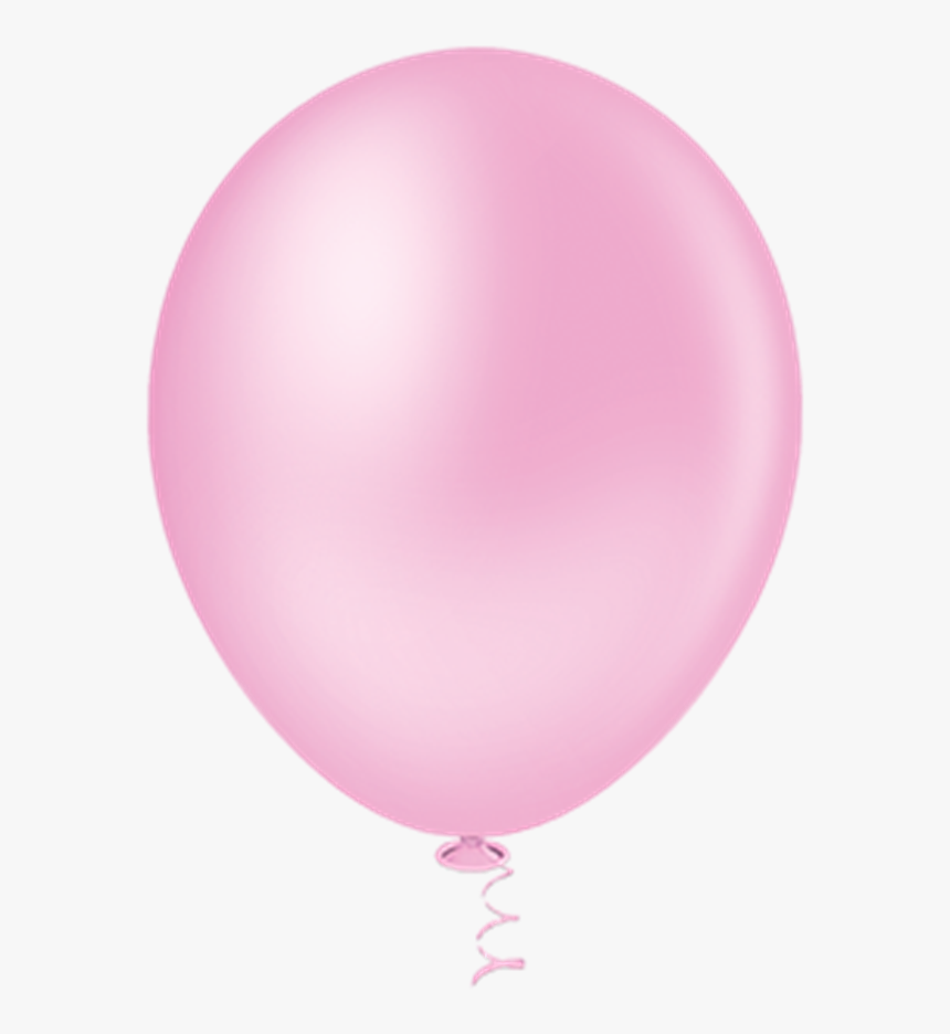 Balão Liso Redondo N5 Rosa Baby - Bexigas Rosa Png, Transparent Png, Free Download