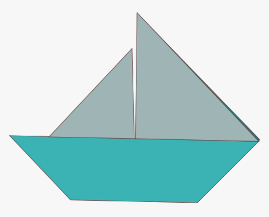 Origami Boat Clip Art, HD Png Download, Free Download