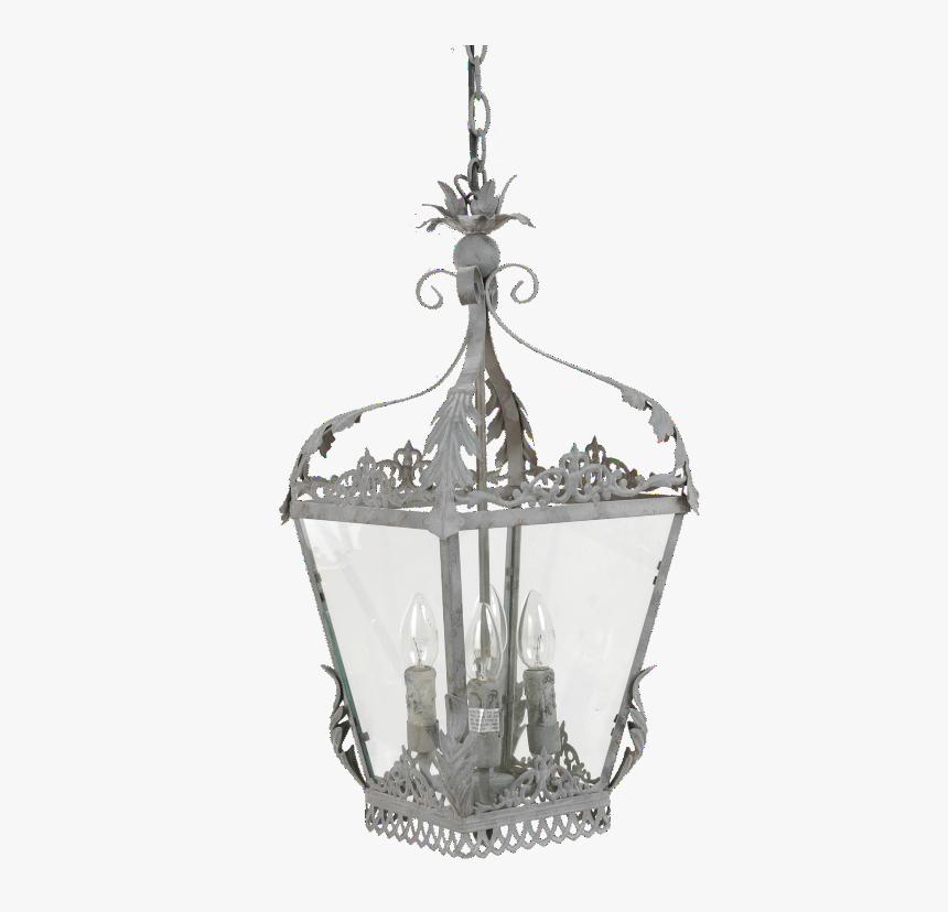 Intricate Metal Hanging Lantern Chandelier - Light Fixture, HD Png Download, Free Download