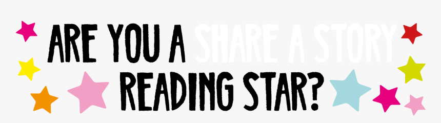 Share A Story Reading Stars Game - Star Border Png For Kids, Transparent Png, Free Download