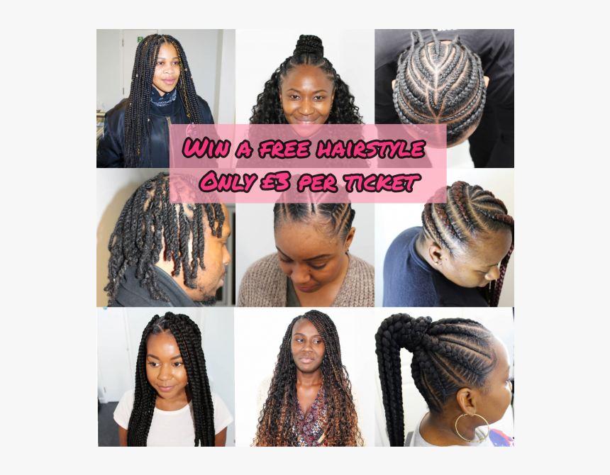 A Free Hairstyle 23993 - Collage, HD Png Download, Free Download