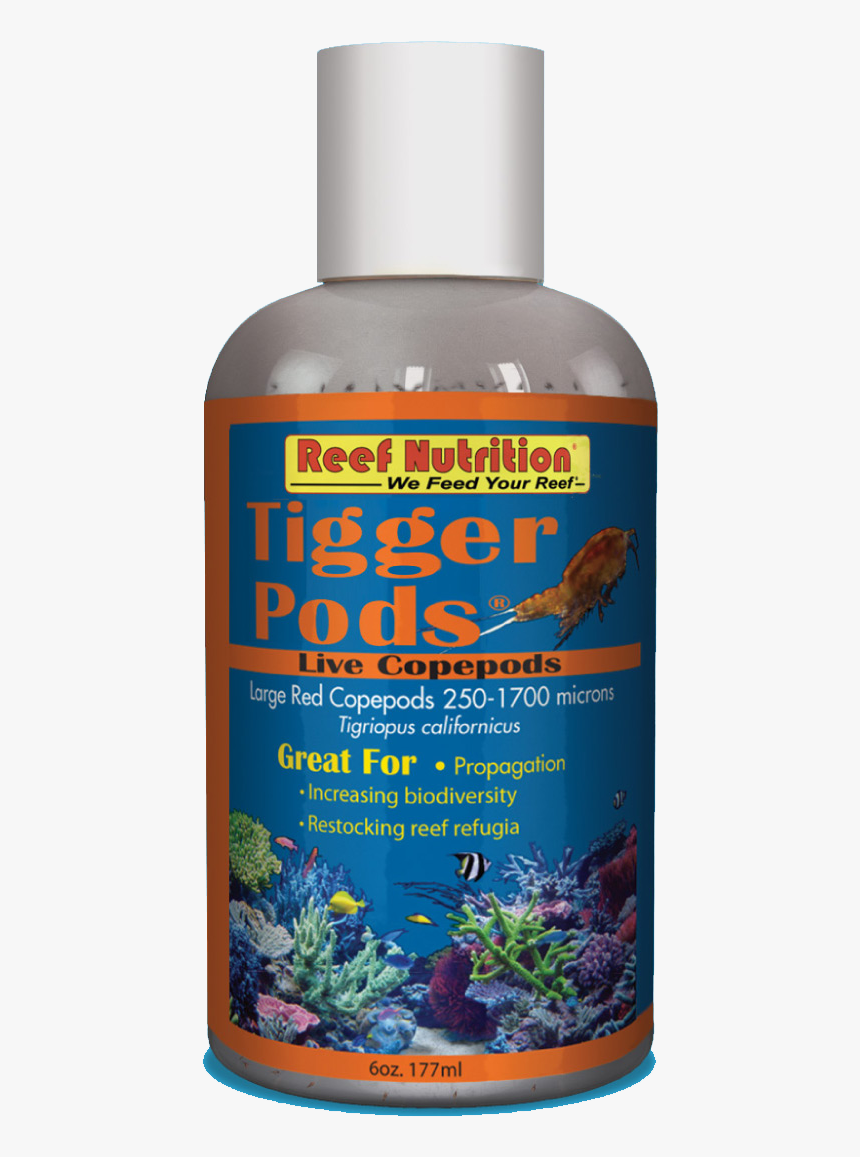 Tigger Pods Bottle - Reef Nutrition, HD Png Download, Free Download