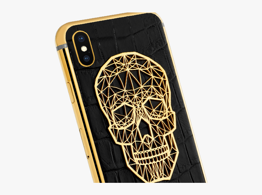 Noblesse Gold Skull Plated X - Gold, HD Png Download, Free Download