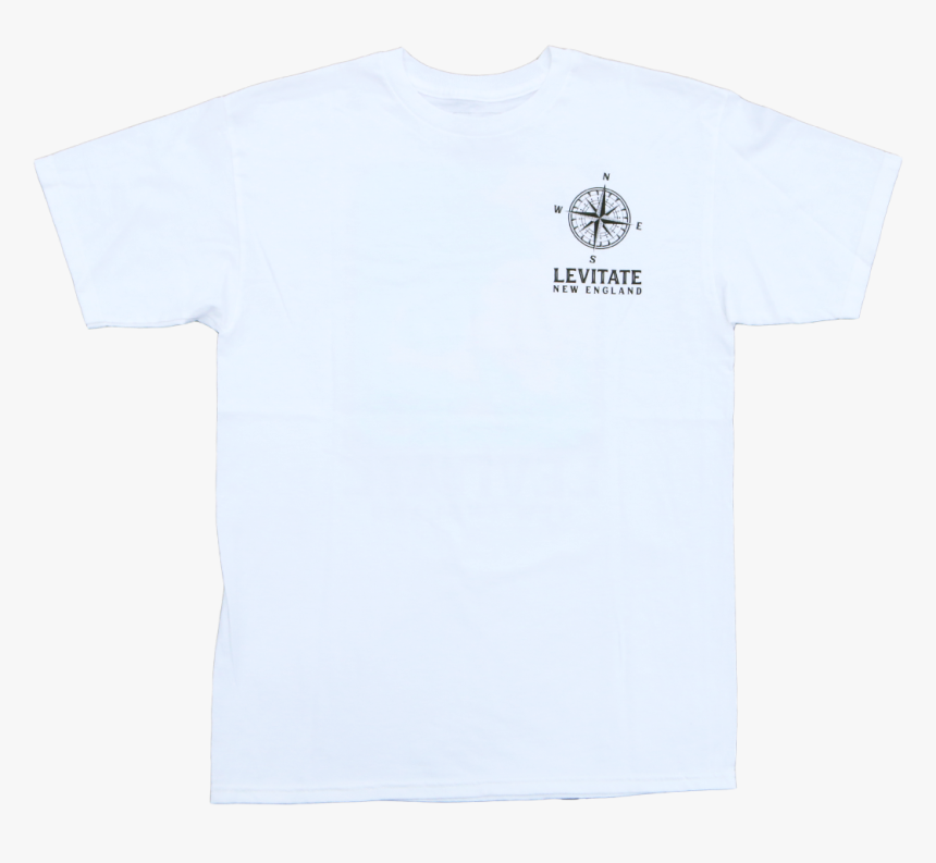 Nautical Compass Tee- White - Koszulka Sols Imperial 190g, HD Png Download, Free Download