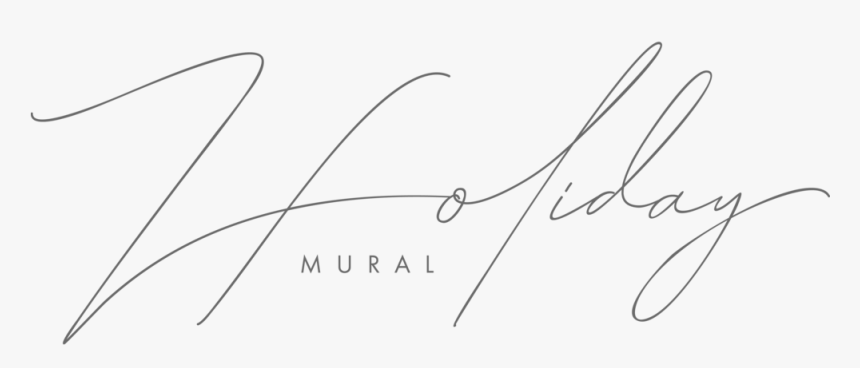 Holiday Mural - Line Art, HD Png Download, Free Download