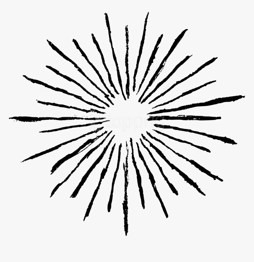 Free Png Vintage Starburst Drawing Png Images Transparent - Vector Transparent Burst, Png Download, Free Download