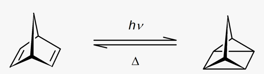 Norbornadiene Quadricyclane, HD Png Download, Free Download