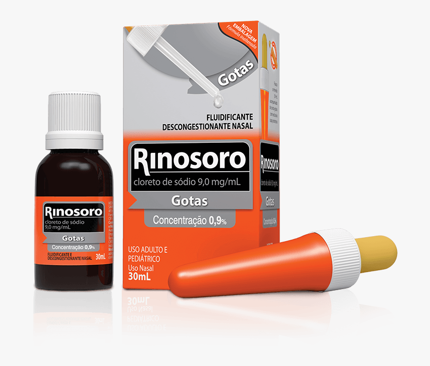 Rinosoro Conta Gotas , Png Download - Rinosoro Preço, Transparent Png, Free Download