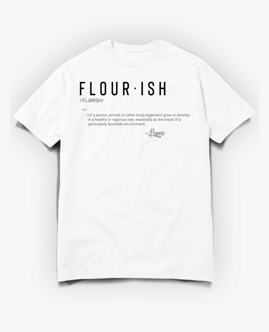 Flourish White Front 1500px - Active Shirt, HD Png Download, Free Download