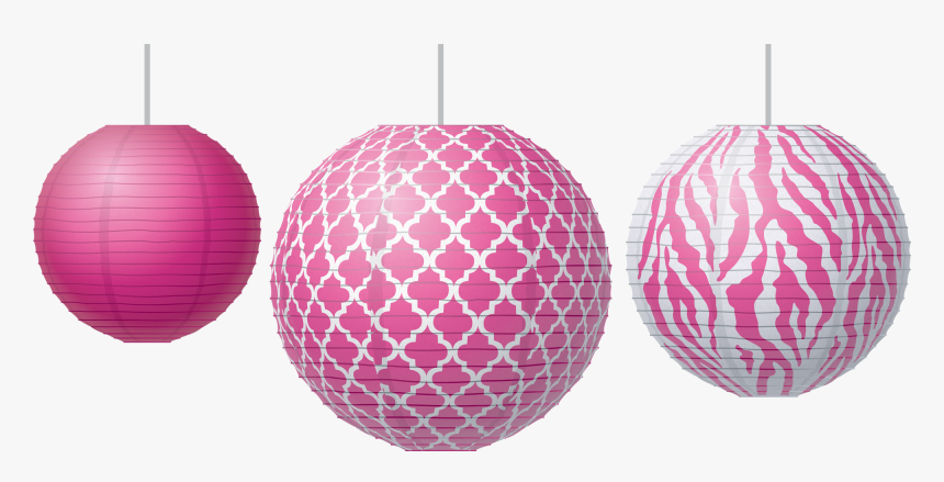 Pink Paper Lantern Png, Transparent Png, Free Download