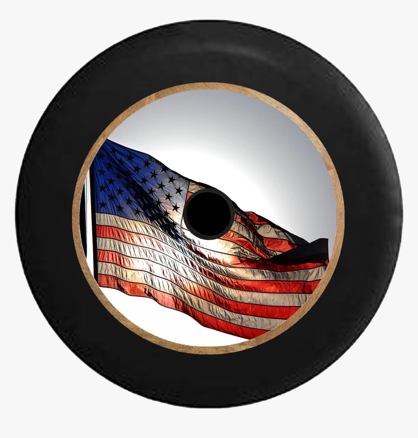 Jeep Wrangler Jl Backup Camera American Us Flag Jeep - Flag Of The United States, HD Png Download, Free Download