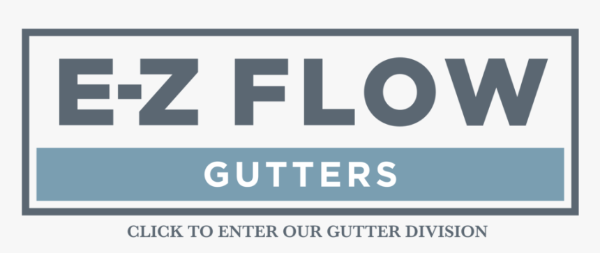 Ezflow Gutters Logoclickthru Edited-1 - Electric Blue, HD Png Download, Free Download