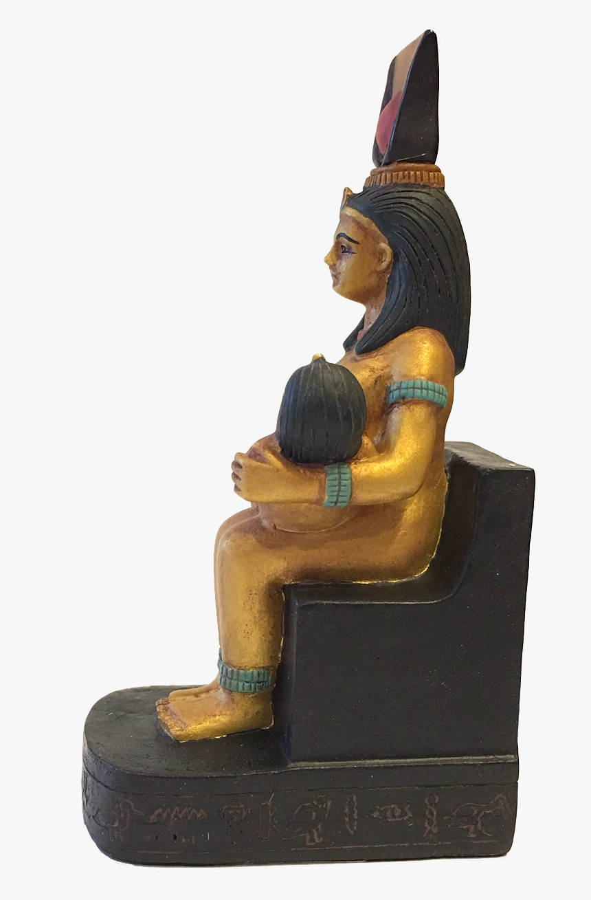 Isis Nursing Horus Egyptian Motherhood Queen Fairy - Figurine, HD Png Download, Free Download