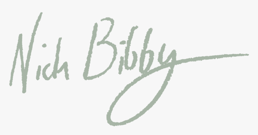 Nick Bibby - Calligraphy, HD Png Download, Free Download