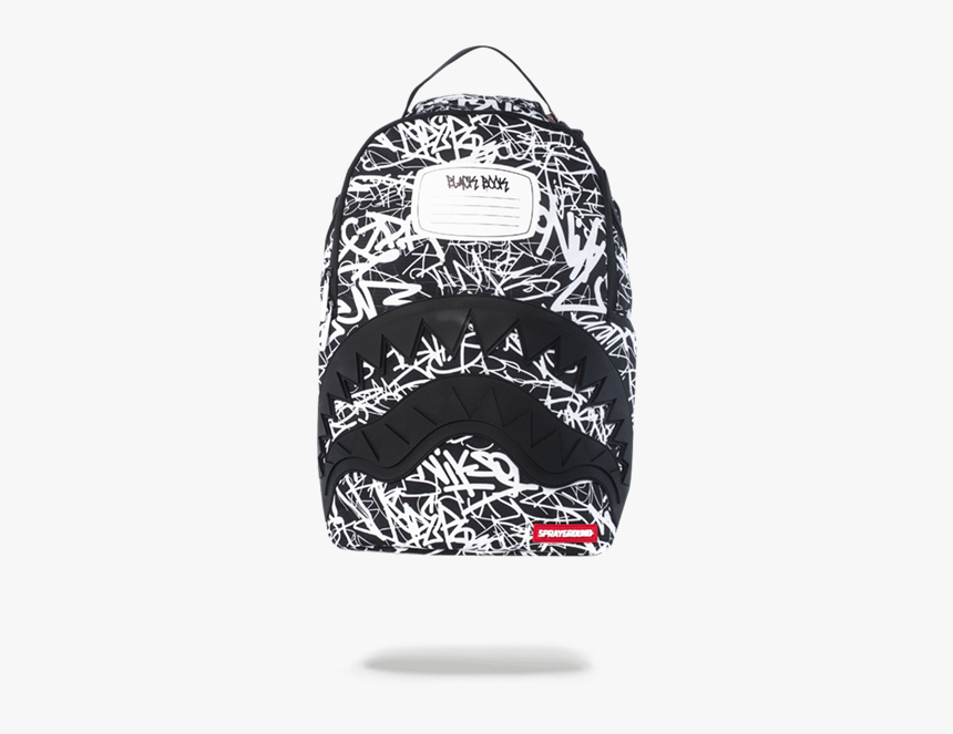 Sprayground Black And White Backpack, HD Png Download, Free Download