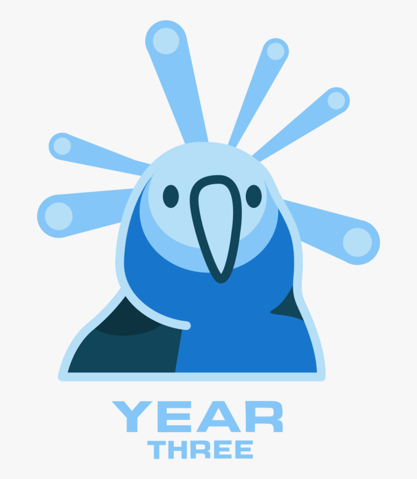 Dribbigbluebrainparrot - Illustration, HD Png Download, Free Download