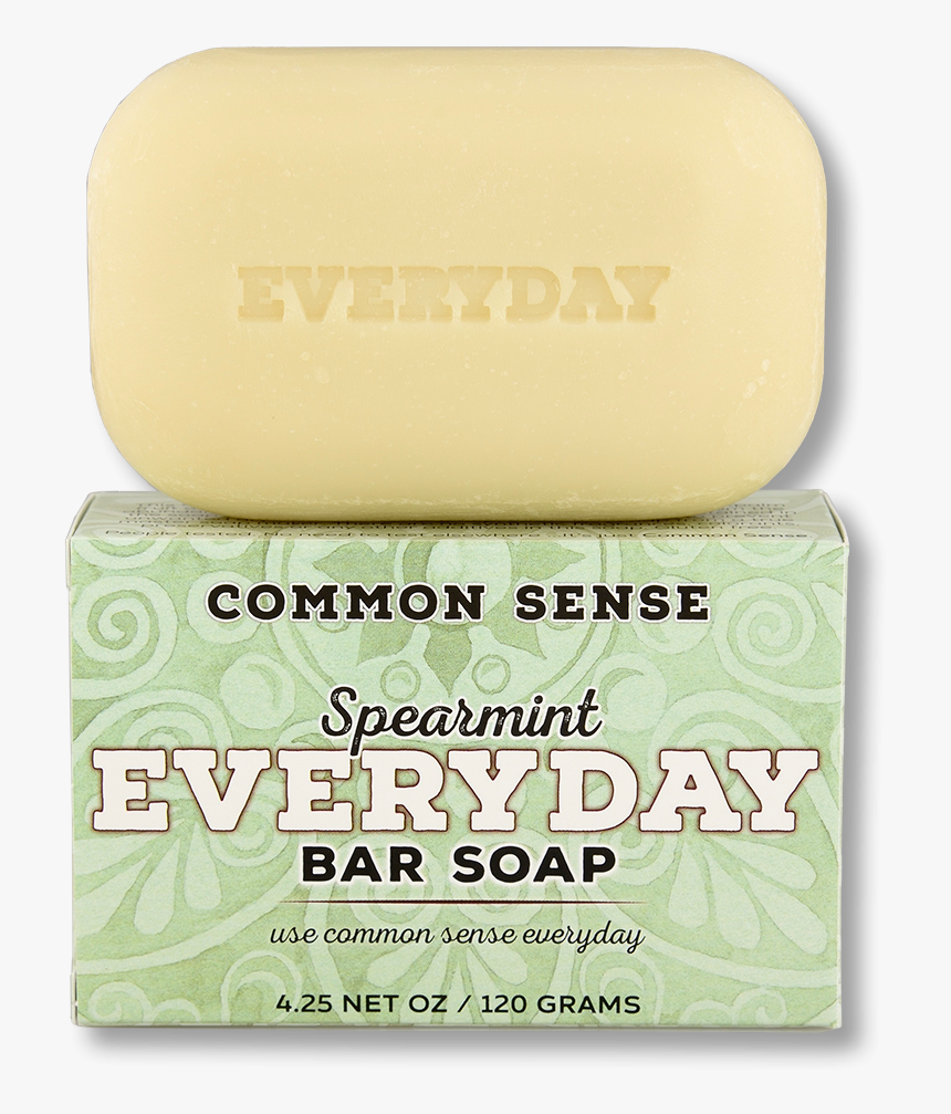 Everyday Spearmint Bar Soap - Soap, HD Png Download, Free Download