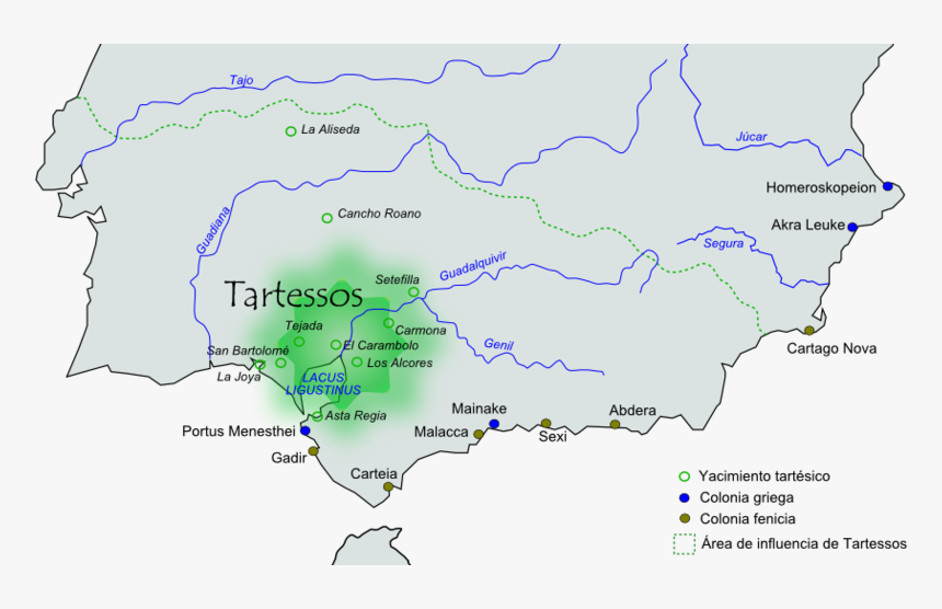File - Tartessos - Tartessos Mapa, HD Png Download, Free Download