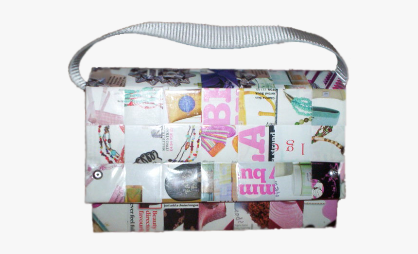 Pepachio Weaved Paper Handbag - Shoulder Bag, HD Png Download, Free Download