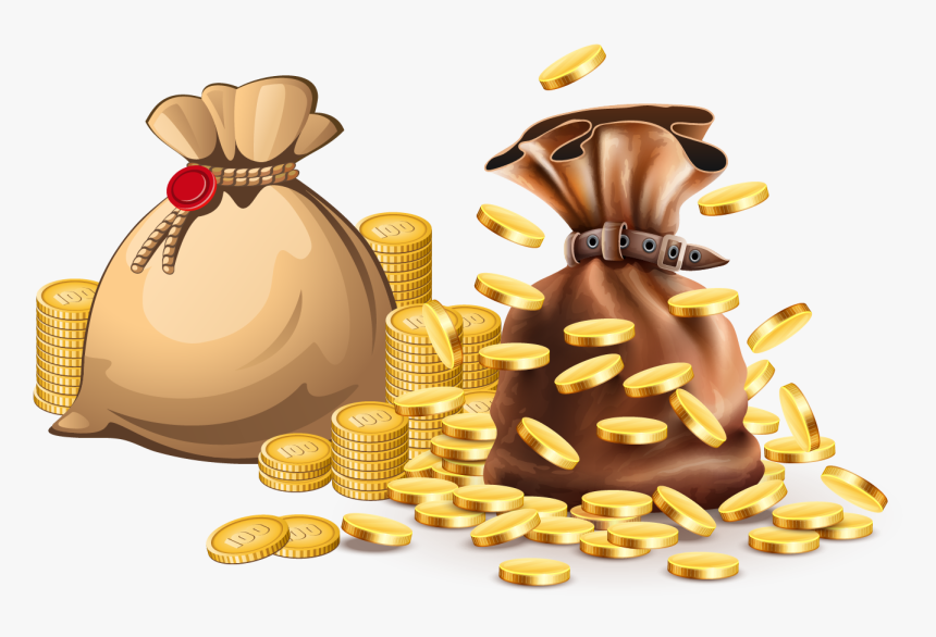 Stock Photography Clip Art - Gold Coins Falling From Pot, HD Png Download, Free Download