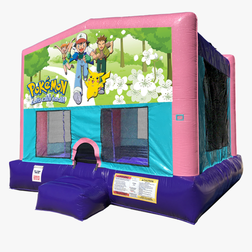 Pokemon Bouncer - Pink Edition - Bounce House Moana, HD Png Download, Free Download