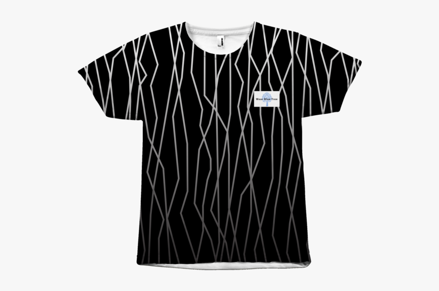 Black Vines Shirt - Monochrome, HD Png Download, Free Download