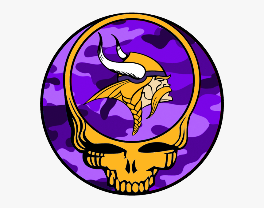 Small Grateful Dead Band Logo - Vikings Steal Your Face, HD Png Download, Free Download