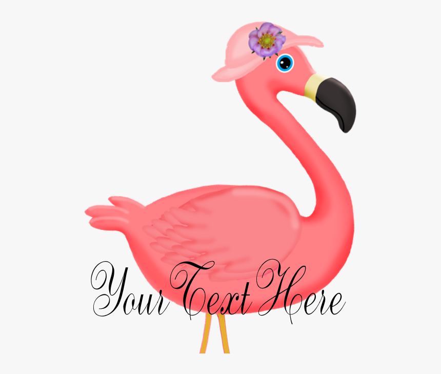 Pink Flamingo Lady Square Cufflinks - Signs With Flamingos, HD Png Download, Free Download