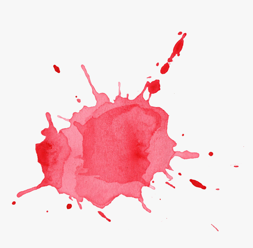 Red Color Splash Png, Transparent Png, Free Download