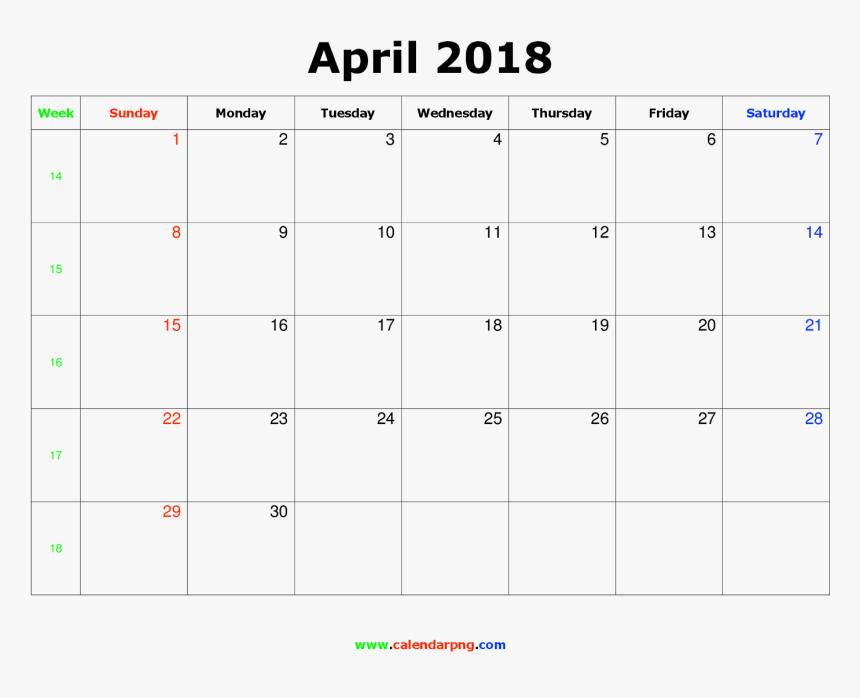 Clipart Calendar April - November Calendar 2019 Australia, HD Png Download, Free Download