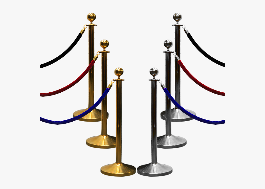 Clip Art Rope Post Barrier Hire - Transparent Red Carpet Ropes, HD Png Download, Free Download