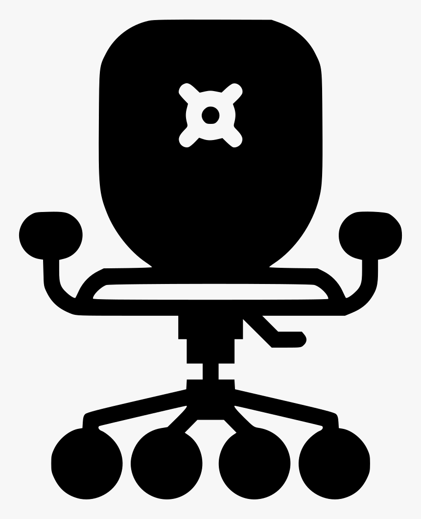 Office Chair - Official Furniture Icon Png, Transparent Png, Free Download