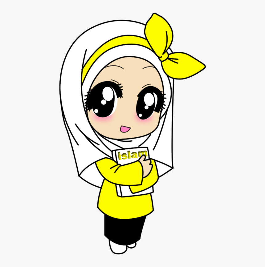 Paling Bagus 25 Gambar  Kartun  Muslimah  Emoticon  Muslimah  