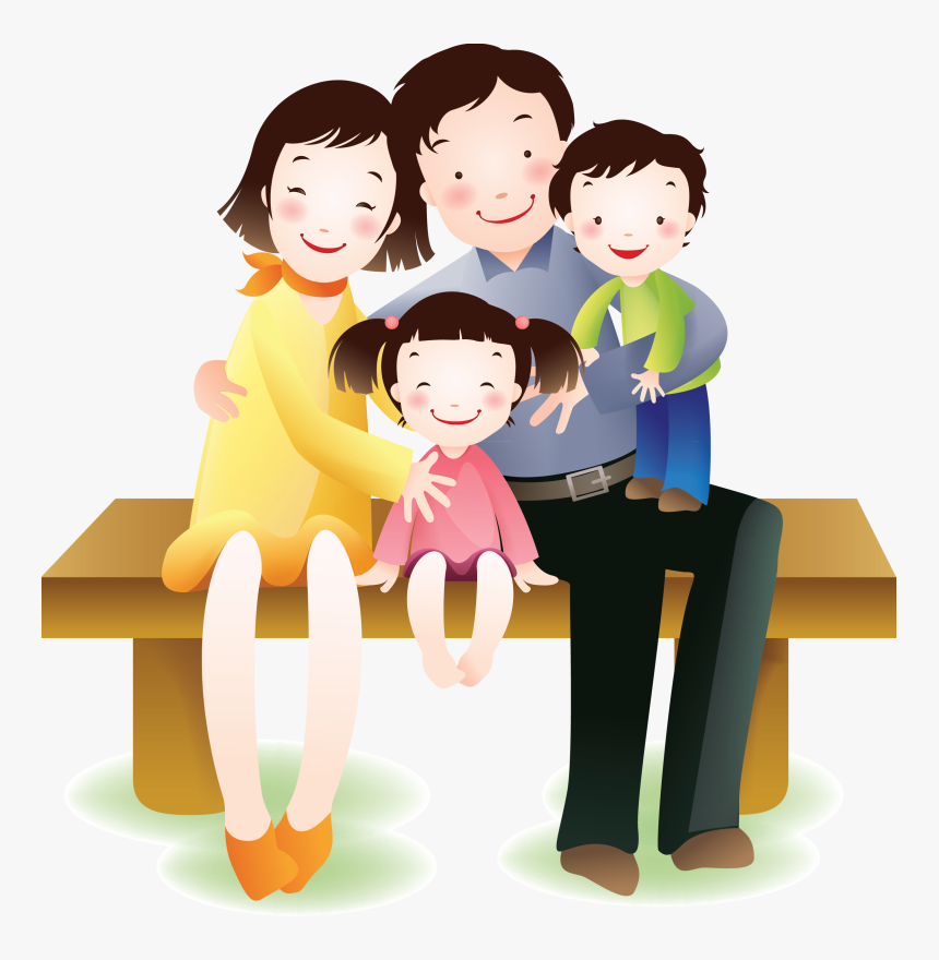 Picture Freeuse Stock Activities Clipart Happy Family - Happy Family ...