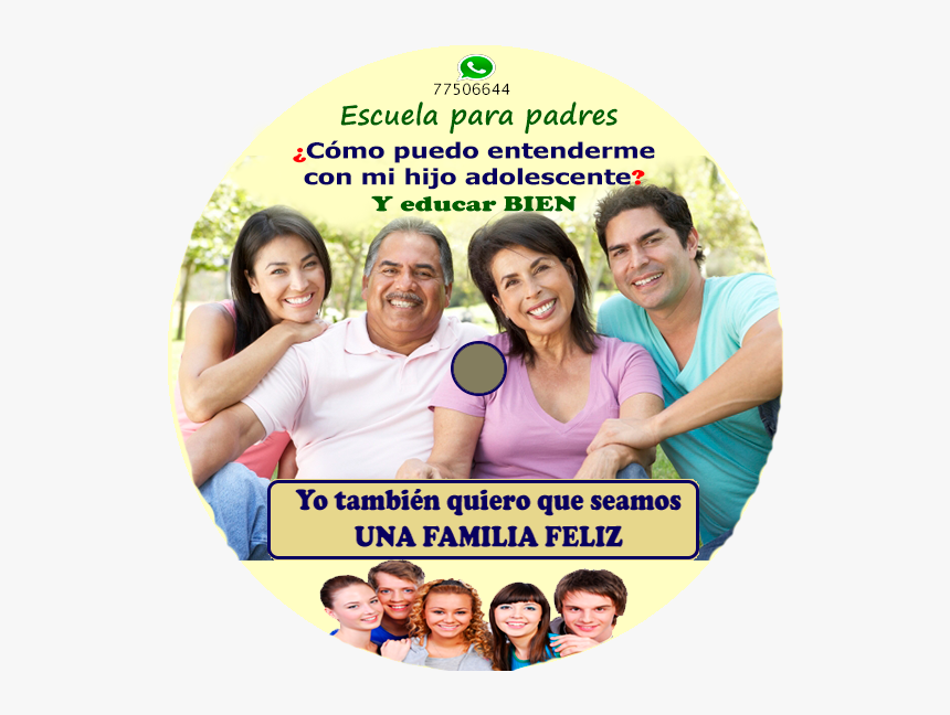 Transparent Familia Feliz Png - Young Adult With Parents, Png Download, Free Download