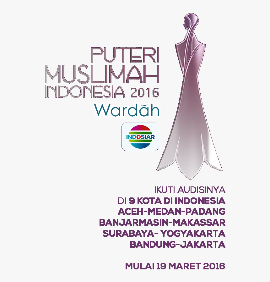 Puteri Muslimah Indonesia 2016 - Indosiar, HD Png Download, Free Download