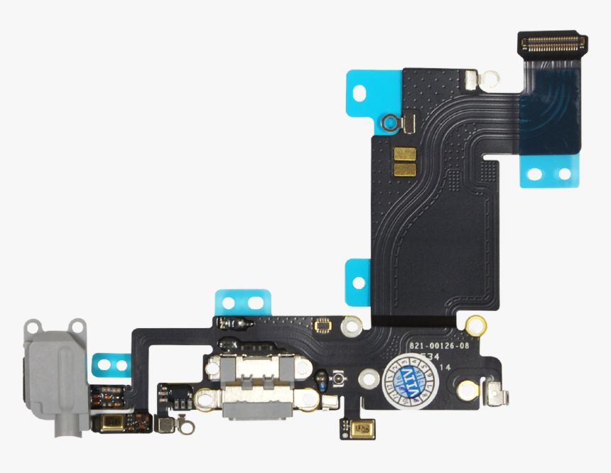 Iphone 6s Plus Lightning Connector Grey, HD Png Download, Free Download