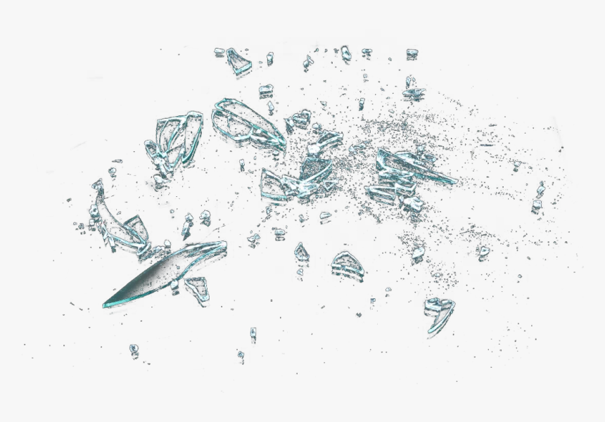 #glass #broken #pieces #shatter #shattered #shards - Broken Glass Pieces Png, Transparent Png, Free Download