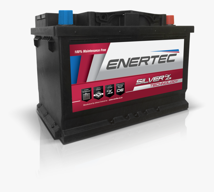 Car Battery Png Transparent Image - Enertec Batteries, Png Download, Free Download