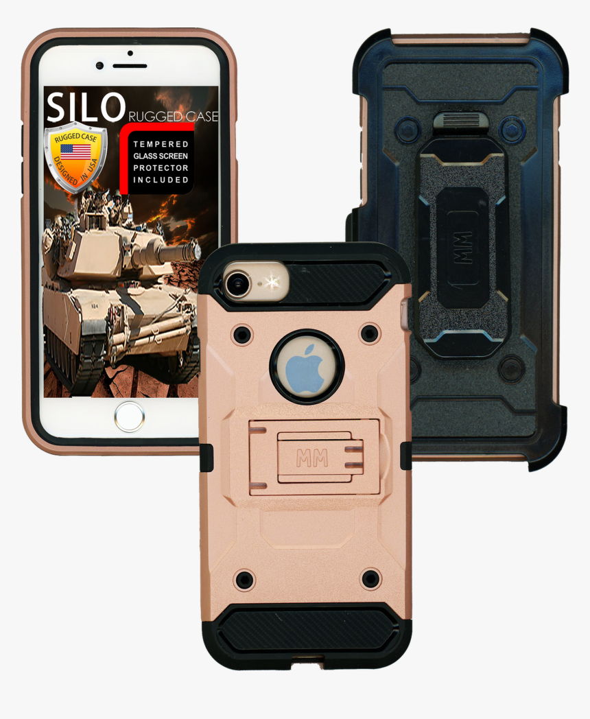 Iphone 8/7/6/6s Mm Silo Rugged Case Rose Gold, HD Png Download, Free Download