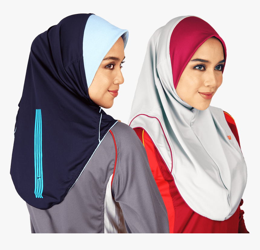 Raqtive Hijab Sport - Muslimah Sport Hijab, HD Png Download, Free Download