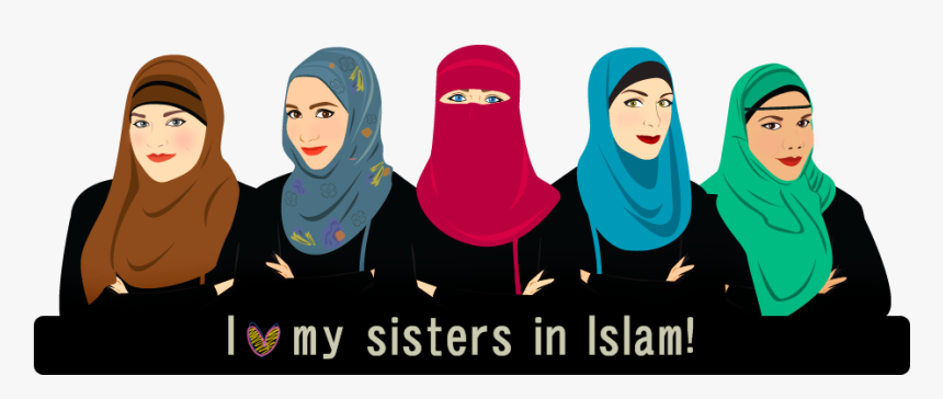 Picture - Muslim Sisters, HD Png Download, Free Download