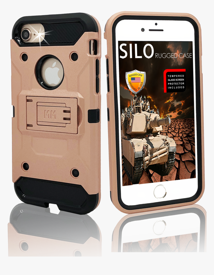 Iphone 8/7/6/6s Mm Silo Rugged Case Rose Gold, HD Png Download, Free Download