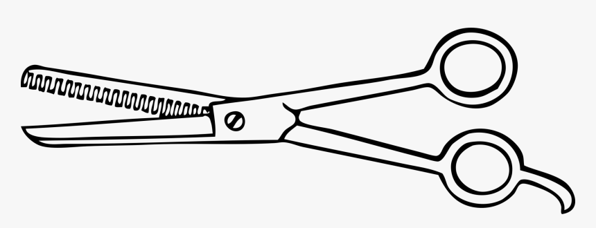 Line Art,angle,area - Barber Shop Scissors Clipart, HD Png Download, Free Download