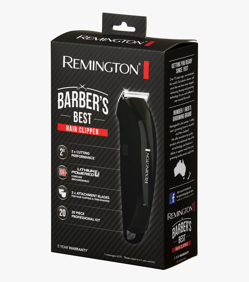 Remington Barber"s Best Beard Trimmer , Png Download - Remington Products, Transparent Png, Free Download